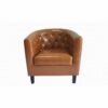 Genuine Leather Upholstered Single Sofa Chair 1
