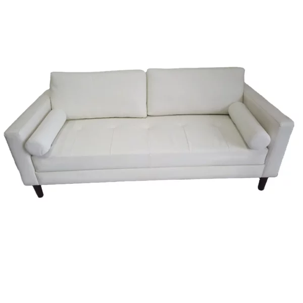 Leather 3 Seater Couch with Armrest for Modern High Quality 3 Seat Sofa for Living Room