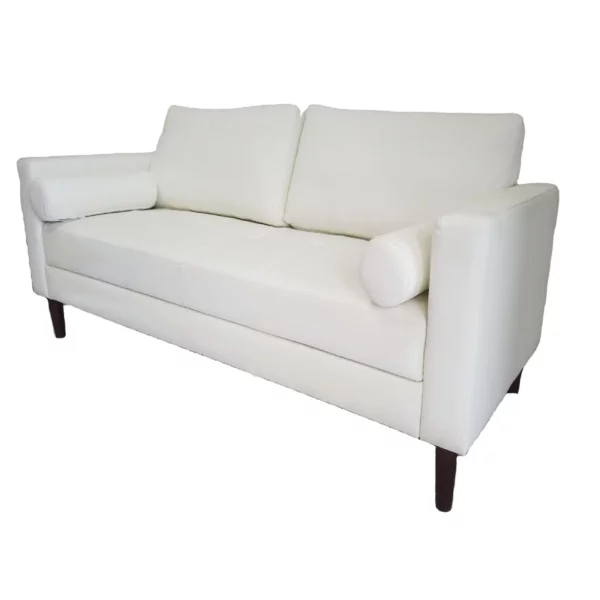 Leather 3 Seater Couch with Armrest for Modern High Quality 3 Seat Sofa for Living Room - Image 2