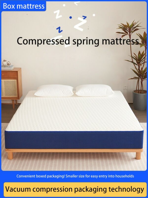 Luxury Foam Compressed Rolled Mattress Pocket Spring Mattress for Home Hotel