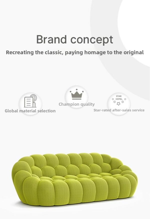 High Quality Modern Sofas Rochebobois Compressible Bubble Sofa for Furniture Living Room - Image 16