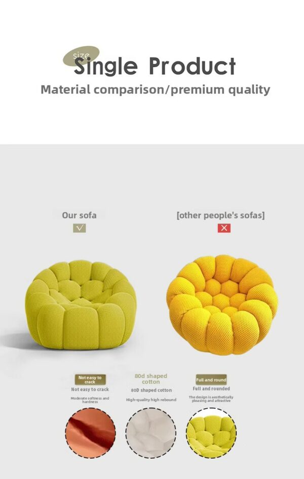 High Quality Modern Sofas Rochebobois Compressible Bubble Sofa for Furniture Living Room - Image 14