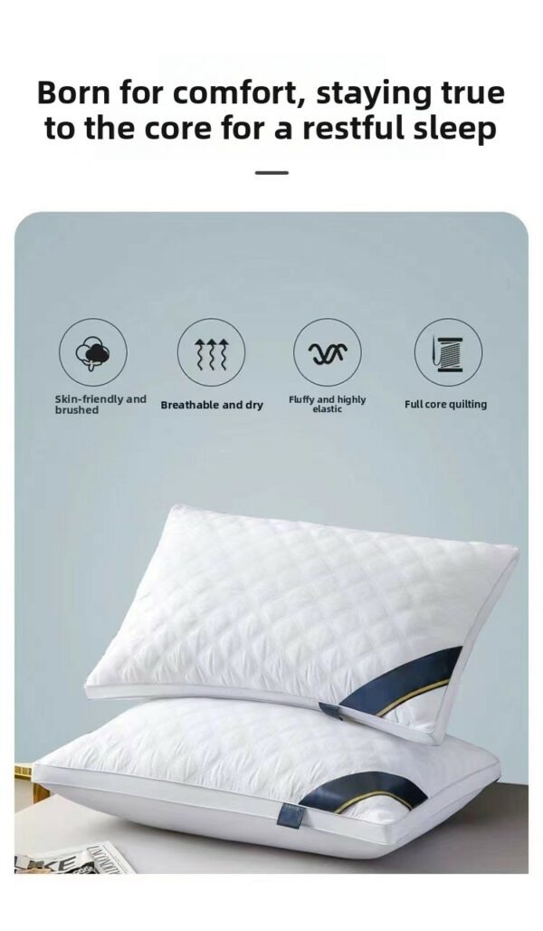 Hotel Quality Feather Velvet Pillow, Brushed High Elastic Down Alternative Pillow for Wholesale - Image 16