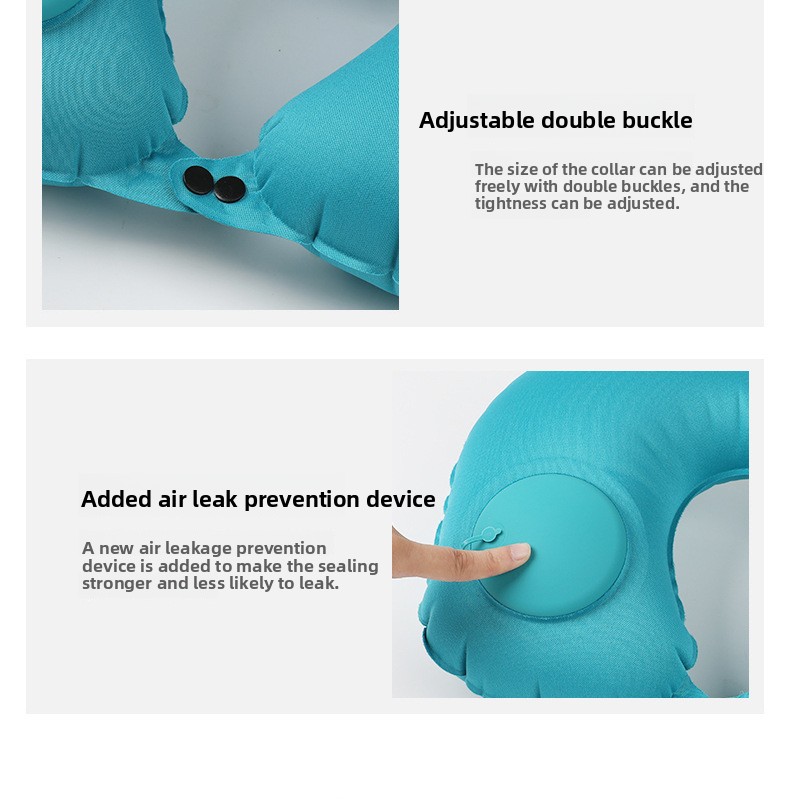 U shape inflatable air pillow 11