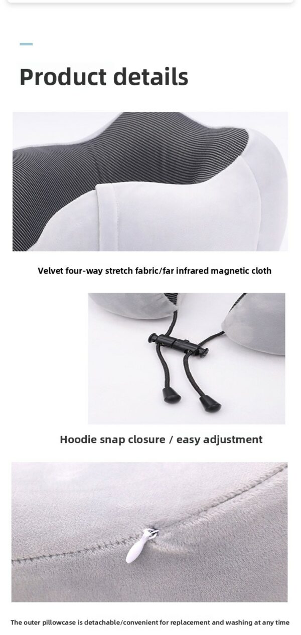 High Quality U-Shape Memory Pillow Eco-Friendly Slow Rebound Skin-friendly Foam Neck Support for Travel Office - Image 11