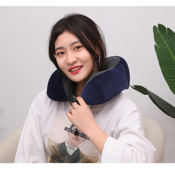High Quality U-Shape Memory Pillow Eco-Friendly Slow Rebound Skin-friendly Foam Neck Support for Travel Office - Image 26