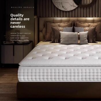 High Quality Luxury Five Star Hotel Style Natural Latex Mattress | Silent Pocket Spring, Anti-Mite & Glue-Free