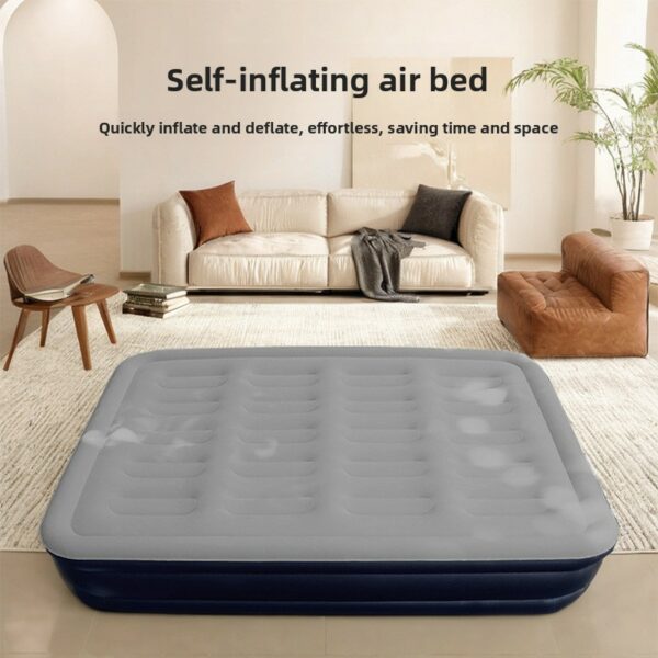 Wholesale Portable One-Click Self Inflatable Air Mattress Built-in Electric Pump Quick Inflating Hospital Bedroom Use Indoor - Image 23