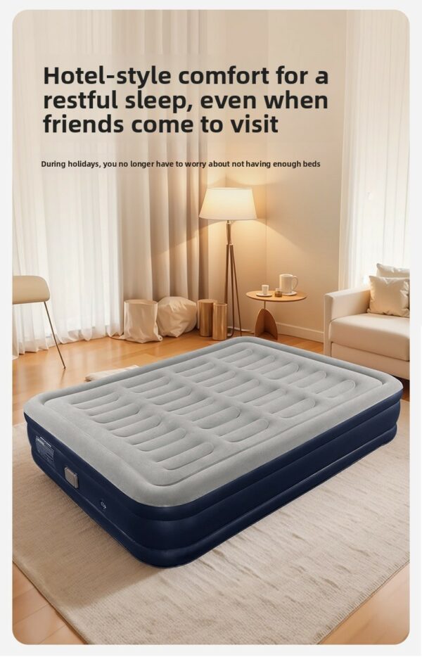 Wholesale Portable One-Click Self Inflatable Air Mattress Built-in Electric Pump Quick Inflating Hospital Bedroom Use Indoor - Image 12