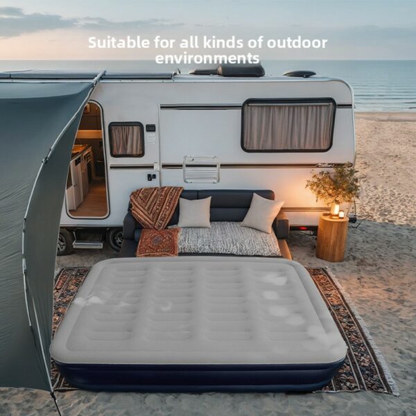 Wholesale Portable One-Click Self Inflatable Air Mattress Built-in Electric Pump Quick Inflating Hospital Bedroom Use Indoor - Image 3
