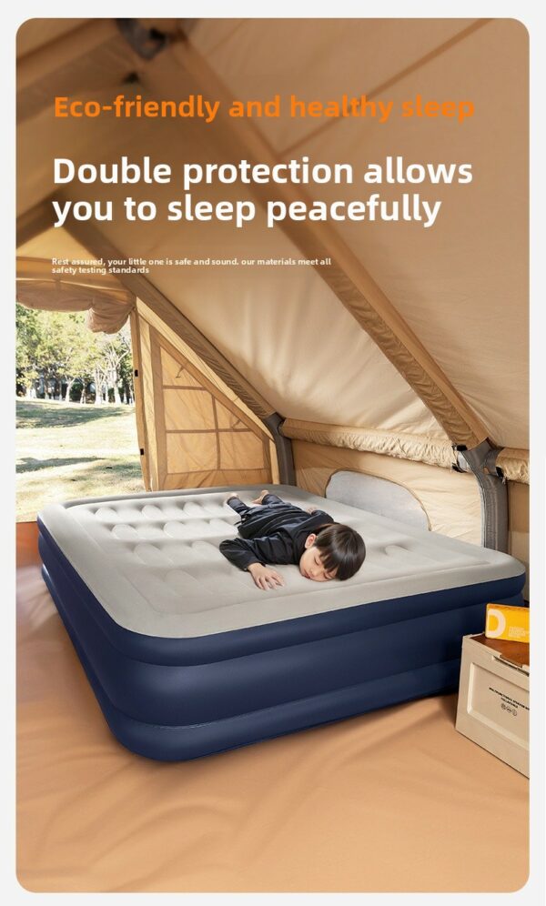 Wholesale Portable One-Click Self Inflatable Air Mattress Built-in Electric Pump Quick Inflating Hospital Bedroom Use Indoor - Image 16