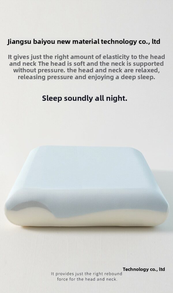 Luxury Wholesale Milestar Modern Hotel Memory Foam Pillow Neck Support - Image 13
