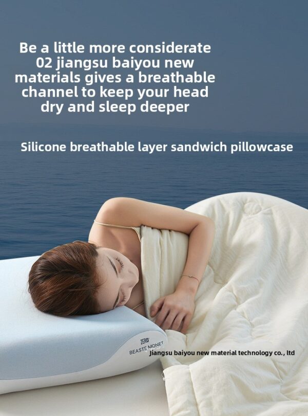 Luxury Wholesale Milestar Modern Hotel Memory Foam Pillow Neck Support - Image 8