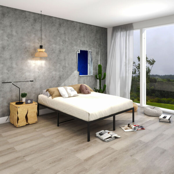 Premium Quality Durable Carbon Steel Bed Frame, Anti-Squeak Metal Bed Foundation, All Sizes Available - Image 7
