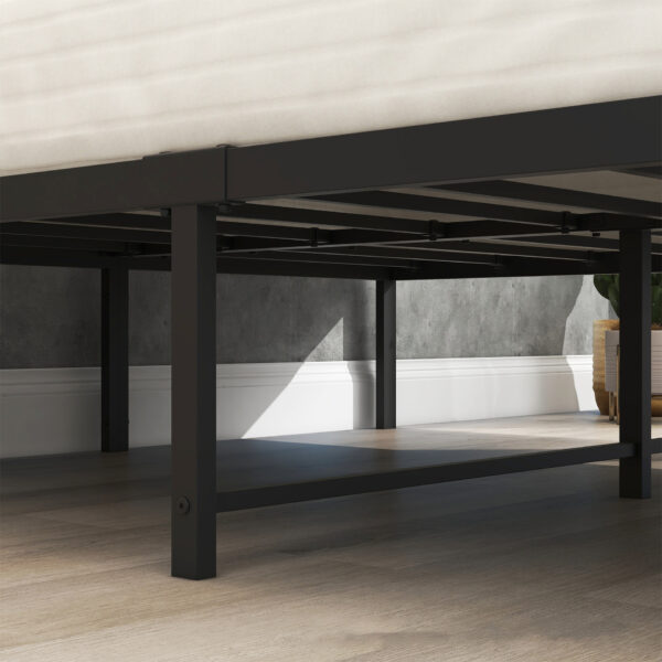 Premium Quality Durable Carbon Steel Bed Frame, Anti-Squeak Metal Bed Foundation, All Sizes Available - Image 8