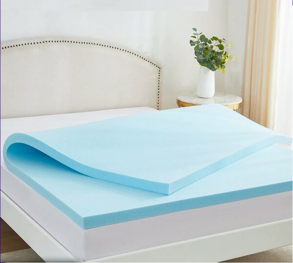 High Quality Gel Memory Foam Mattress Topper | Cool & Pressure-Relief Sleep Upgrade - Image 2